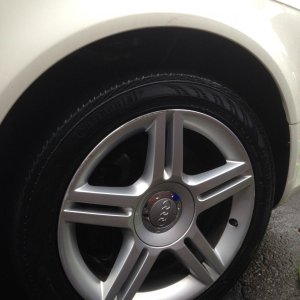 Wheel after Iron X, P21S Gel