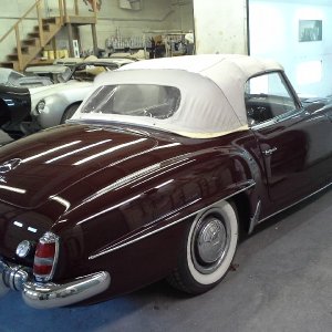 1956 Mercedes Benz 190 SL convertable