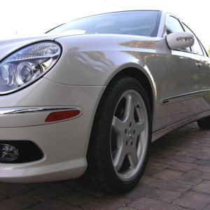 MB E500 Paint Detail