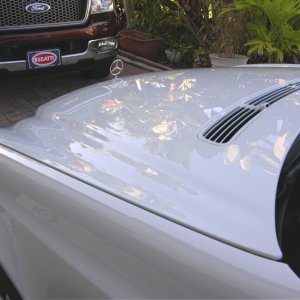 MB E500 Paint Detail