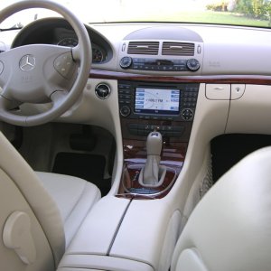 MB E500 Interior Detail