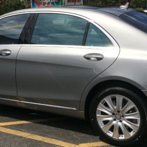 2014 S550 4matic Palladium Silver