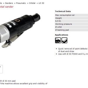 Rupes LD30 1 inch Orbital Sander