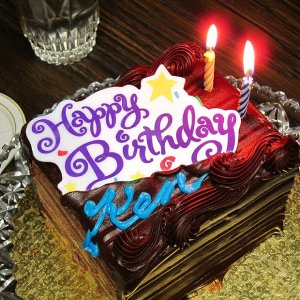 Ken Birthday Cake
