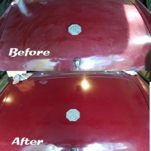 1980 MG Paint Restoration Mike Phillips