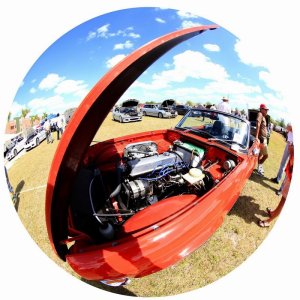 Fish Eye Photos of Autogeeks 9th Annual Detail Fest