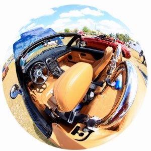 Fish Eye Photos of Autogeeks 9th Annual Detail Fest