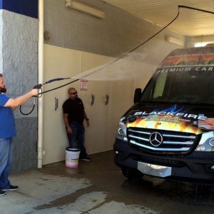 Washing iVan in Kentucky
