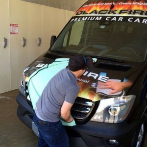 Washing iVan in Kentucky