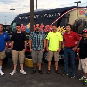 Autogeek Roadshow in Kentucky with Dennis Gage Mike Phillips