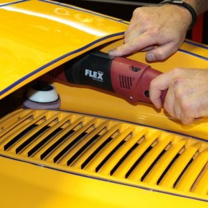 Flex PE14 Rotary Polisher Precision Buffing