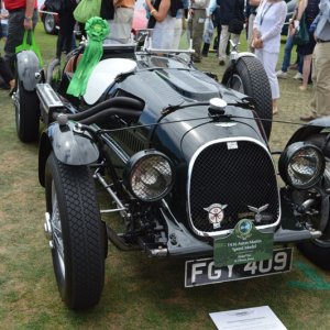 Cars on display at Pebble Beach Concours De Elegance