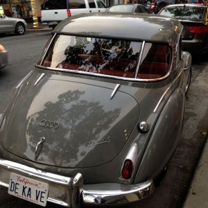 Cars on display at Pebble Beach Concours De Elegance