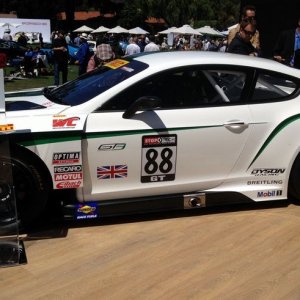 Cars on display at Pebble Beach Concours De Elegance