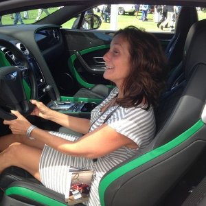 Cars on display at Pebble Beach Concours De Elegance