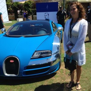 Cars on display at Pebble Beach Concours De Elegance
