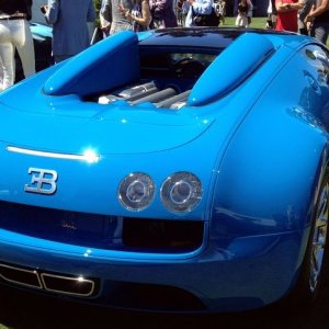 Cars on display at Pebble Beach Concours De Elegance