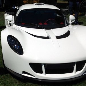Cars on display at Pebble Beach Concours De Elegance