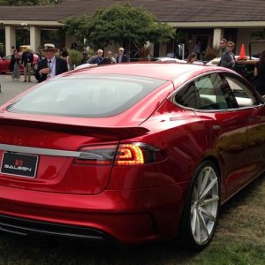 Cars on display at Pebble Beach Concours De Elegance