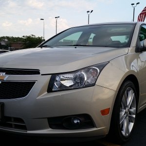 2013 Chevy Cruz as purchased