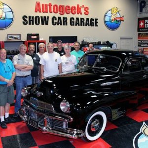 1942 Chrysler Business Coupe detailed by Mike Phillips