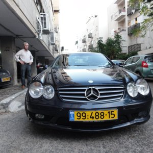 Mercedes SL 55 AMG Green Turquoise Metallic