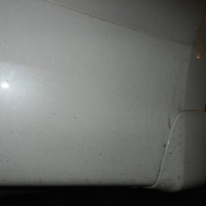 Before picture of rear bumper