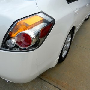 After rear end