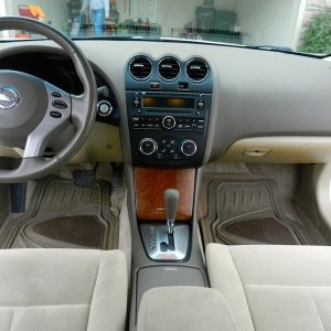 After front interior