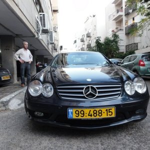 Mercedes SL 55 AMG Green Turquoise