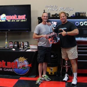 Bill Rodgers from Detailing World at Autogeek with Mike Phillips