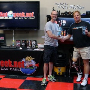 Bill Rodgers from Detailing World at Autogeek with Mike Phillips