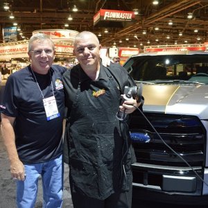SEMA Show 2014 Set up