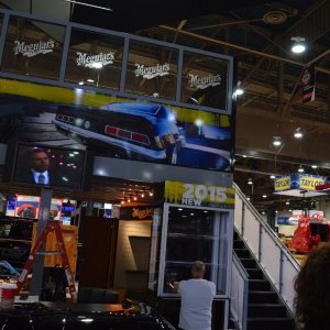 SEMA Show 2014 Set up