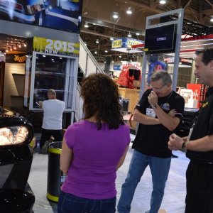 SEMA Show 2014 Set up