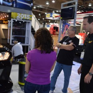 SEMA Show 2014 Set up