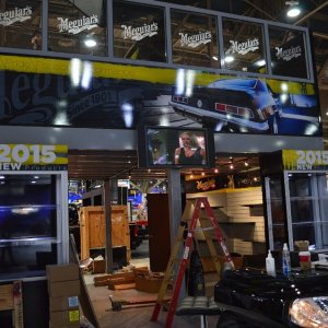 SEMA Show 2014 Set up