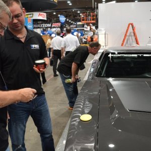 SEMA Show 2014 Set up