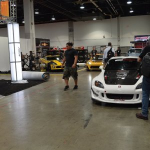 SEMA Show 2014 Set up