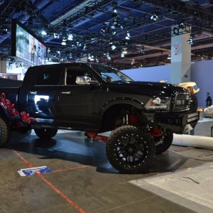 SEMA Show 2014 Set up