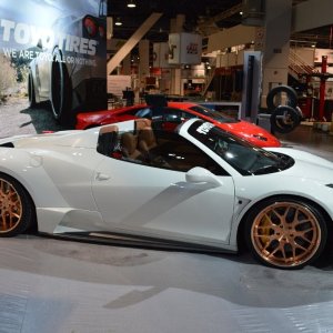SEMA Show 2014 Set up