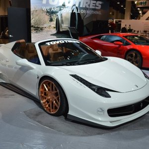 SEMA Show 2014 Set up
