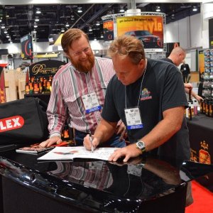 SEMA Show 2014 Set up