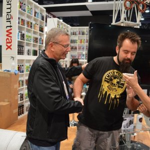 SEMA Show 2014 Set up