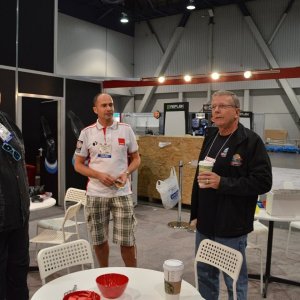 SEMA Show 2014 Set up