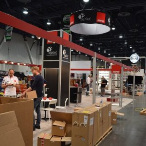 SEMA Show 2014 Set up