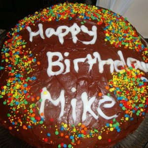 Mike aka Smack birthday cake