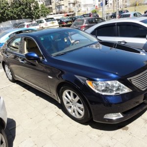 Lexus LS 460 Dark Blue by Sharkpolitur