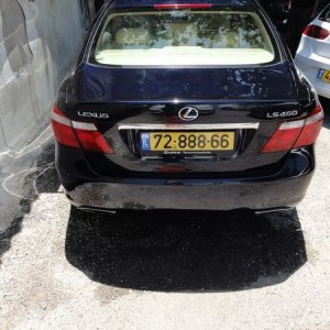 Lexus LS 460 Dark Blue by Sharkpolitur