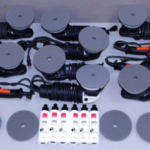 12 Rupes Bigfoot Polishers and the NEW UHS ready to go!